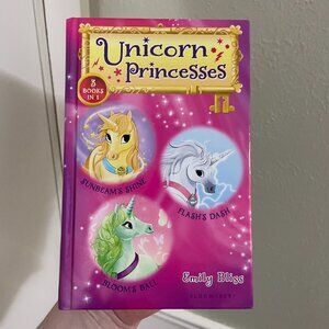 Emily Bliss: Unicorn Princesses: 3 Books In 1 (Hardcover) MUST BE BUNDLED